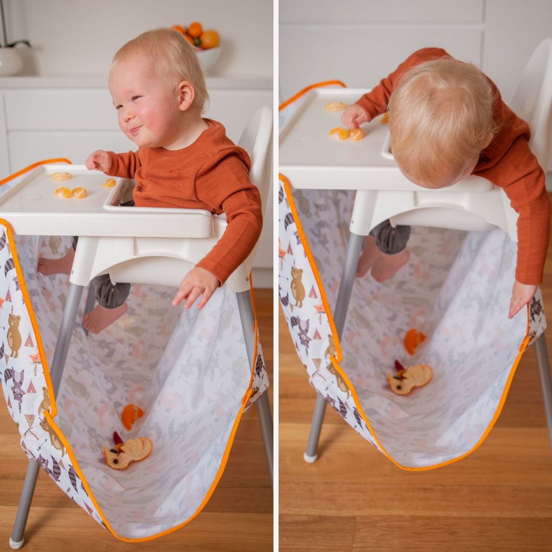 What to do when baby throws food? Highchair Catchy